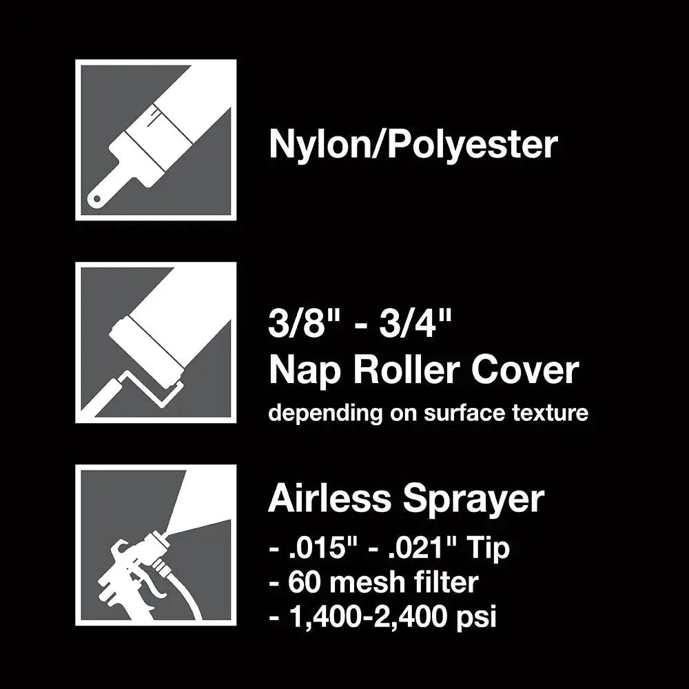 1 Gal. White Exterior Barn and Fence Paint