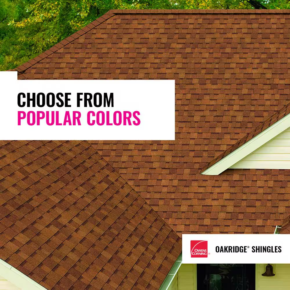 Oakridge Estate Gray Laminate Architectural Roofing Shingles (32.8 Sq. Ft. per Bundle)