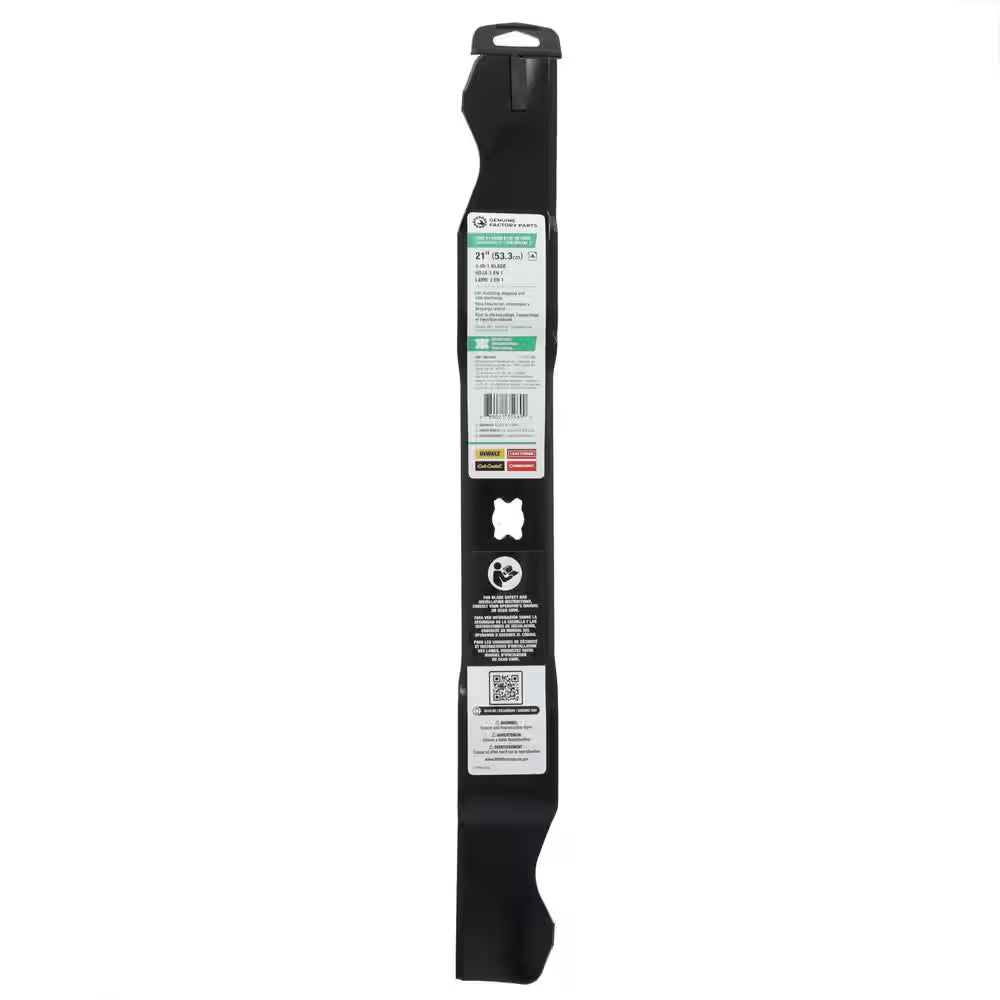 Original Equipment 3-In-1 Blade for 21 In. Walk-Behind Lawn Mowers with a Bow-Tie Center Hole OE# 942-0741