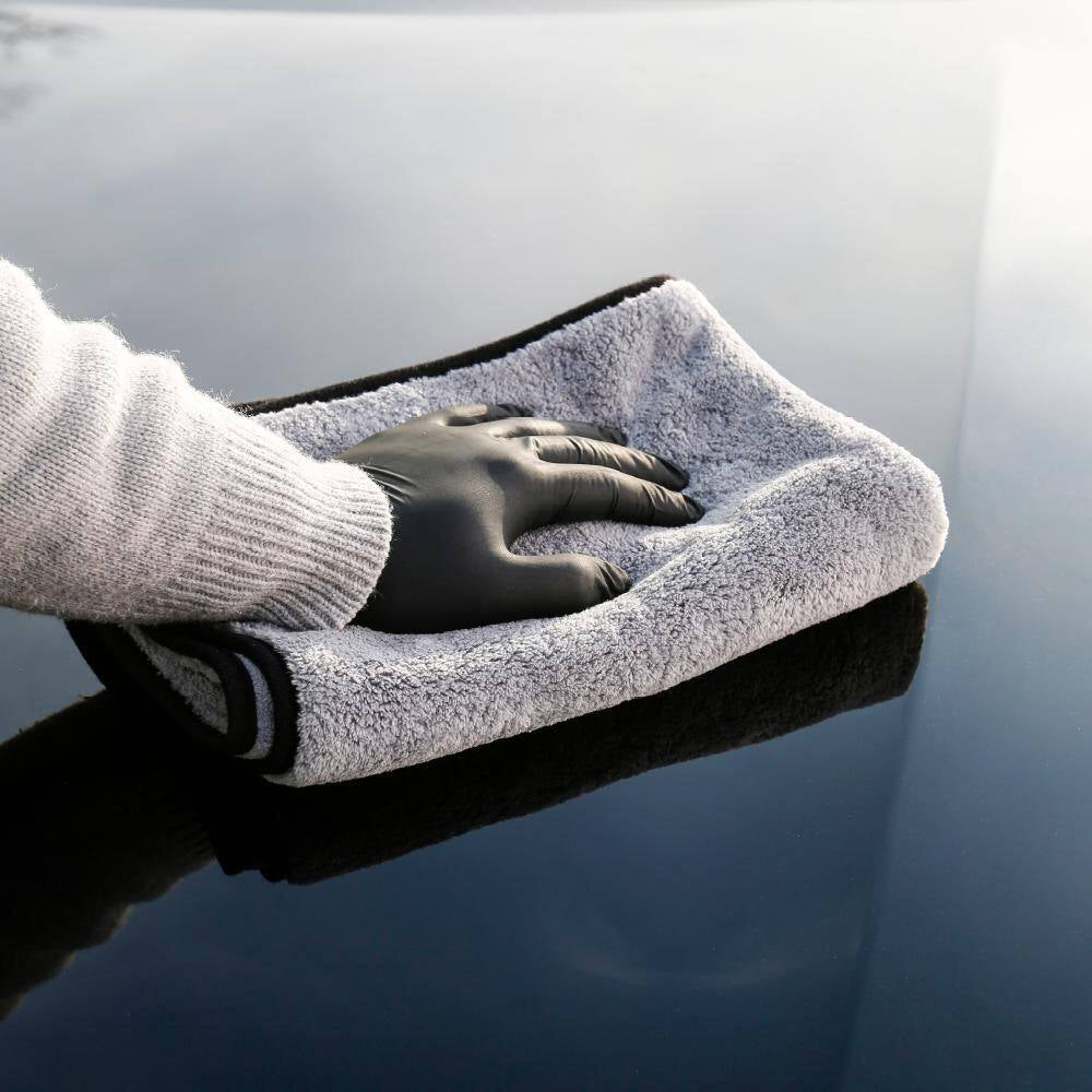 SNIPER Microfiber Double Sided, Car Detailing Towel, Quick and Easy Buffing Towel, Made in Korea, 3 Towels