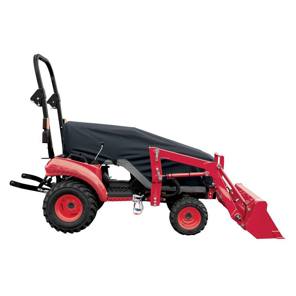 Stormpro 76.3 In. L X 23.8 In. W X 21.8 In. H Heavy-Duty Rainproof Compact Utility Tractor Cover
