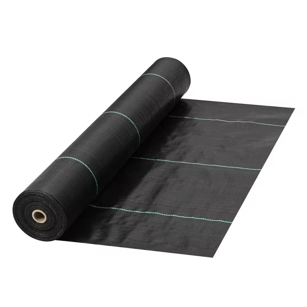 Weed Barrier Fabric Heavy Duty 3 Ft.X300Ft. Woven Weed Blocker Gardening Mat 3.2OZ Garden Geotextile Weed Control Fabric