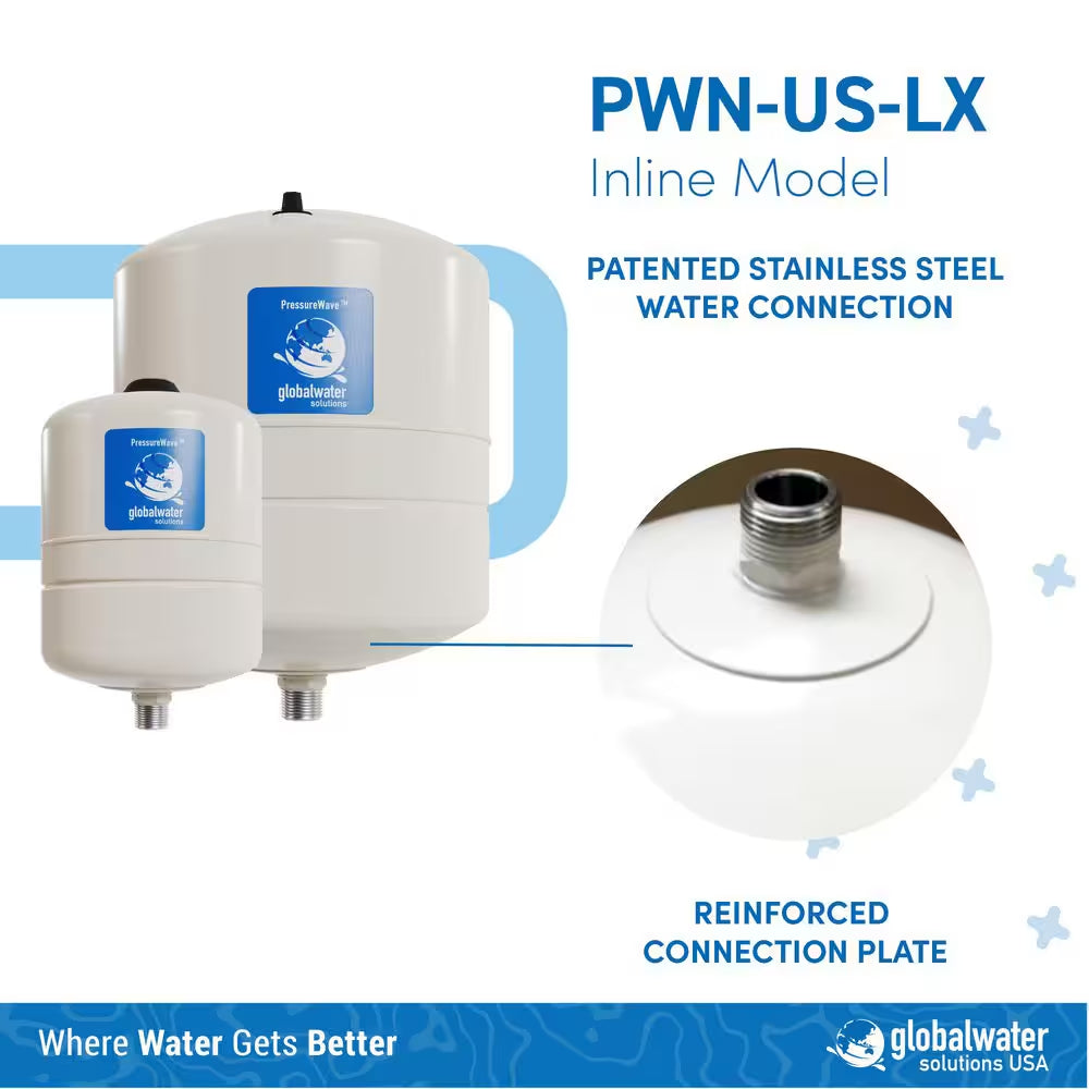 Pressurewave 4.76 Gal. Inline Pressurized Well Tank