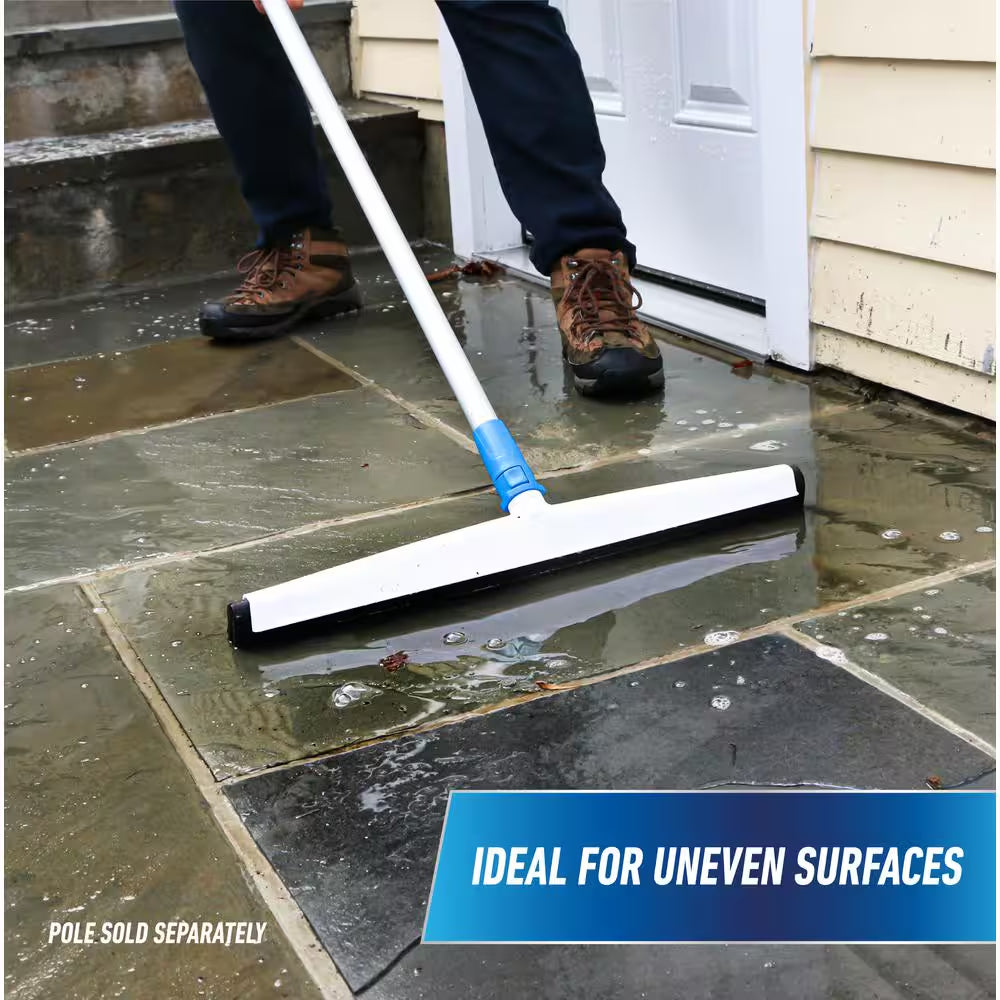 Lock-On 22 In. Foam Rubber Floor Squeegee (5-Pack)