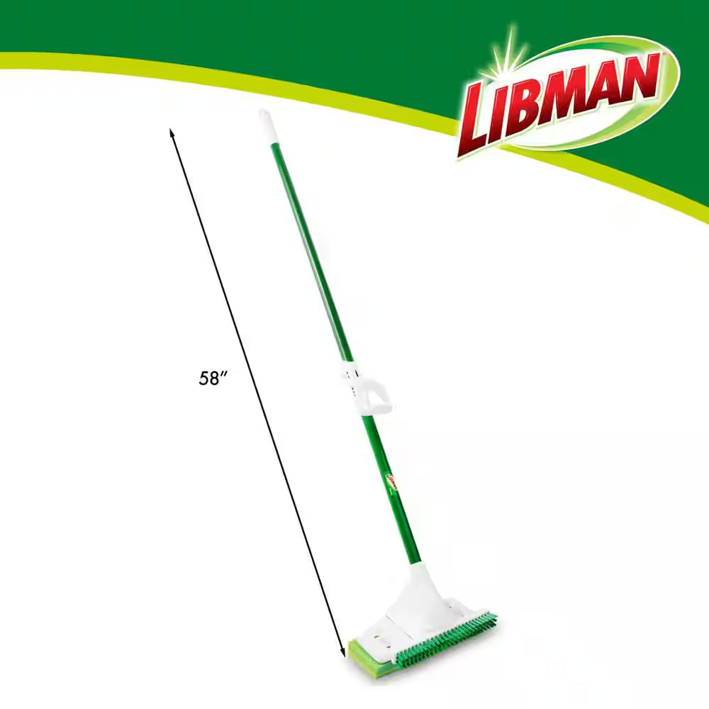 11.25 In. Big Gator Sponge Mop with Scrub Brush Head Refill (2-Pack)