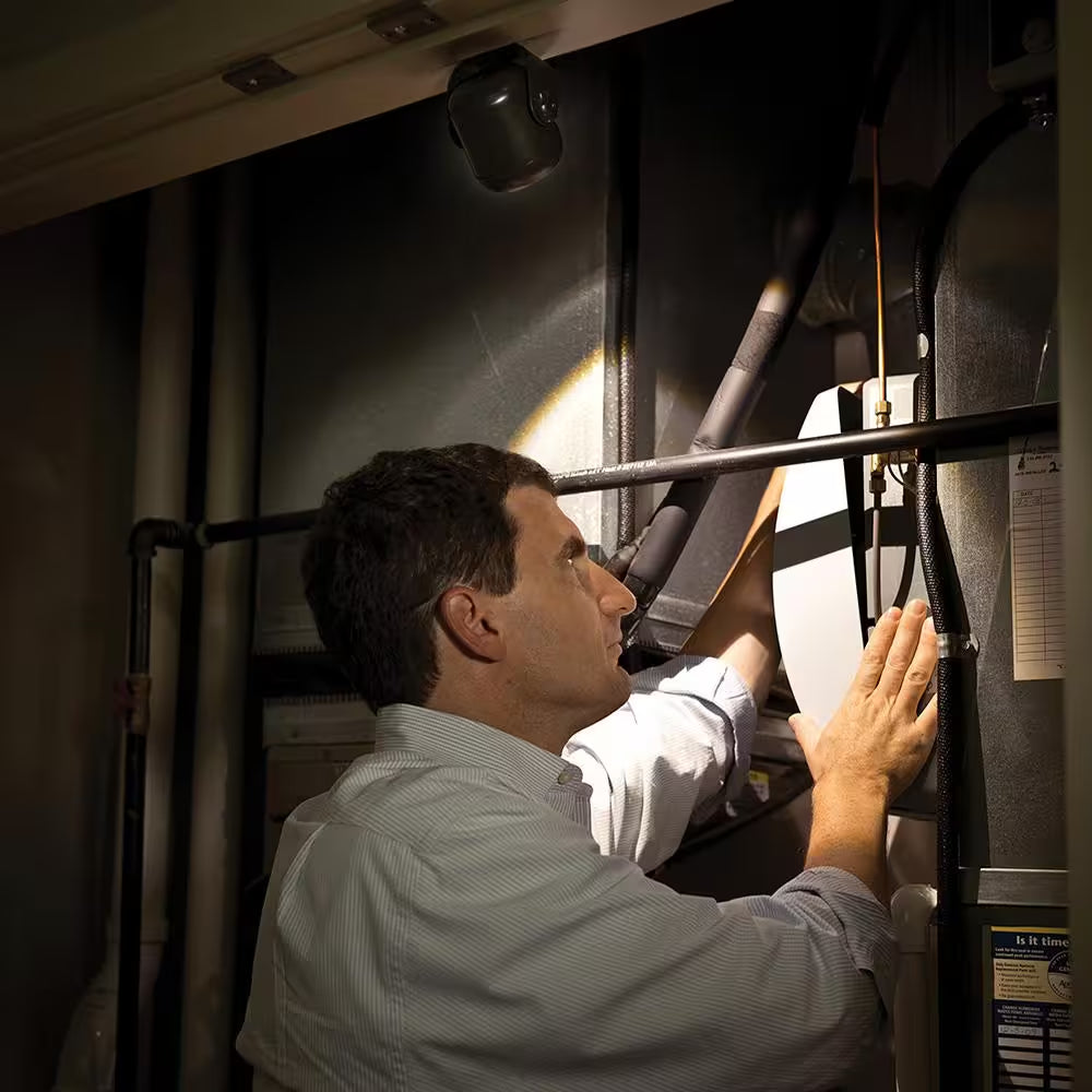 Wireless Motion Activated Integrated LED Mini Spotlight, Brown