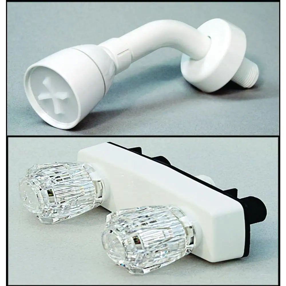 32 In. X 32 In. X 75 In. Shower Stall with Standard Base in White