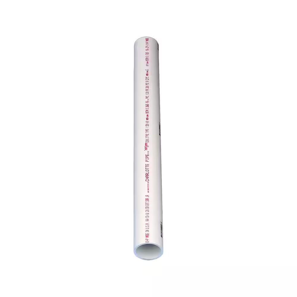 4 In. X 2 Ft. PVC DWV Sch. 40 Pipe