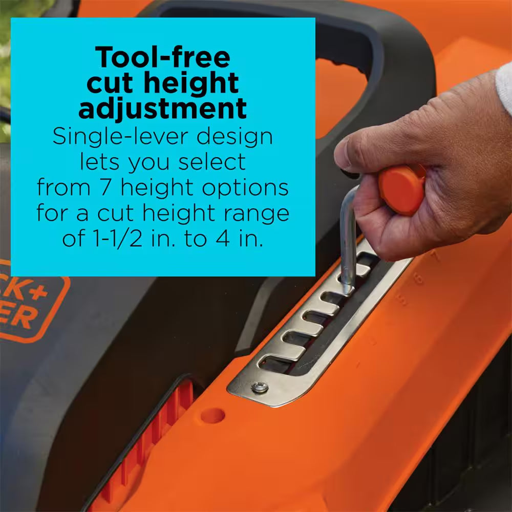 20 In. 13 AMP Corded Electric Walk behind Push Lawn Mower