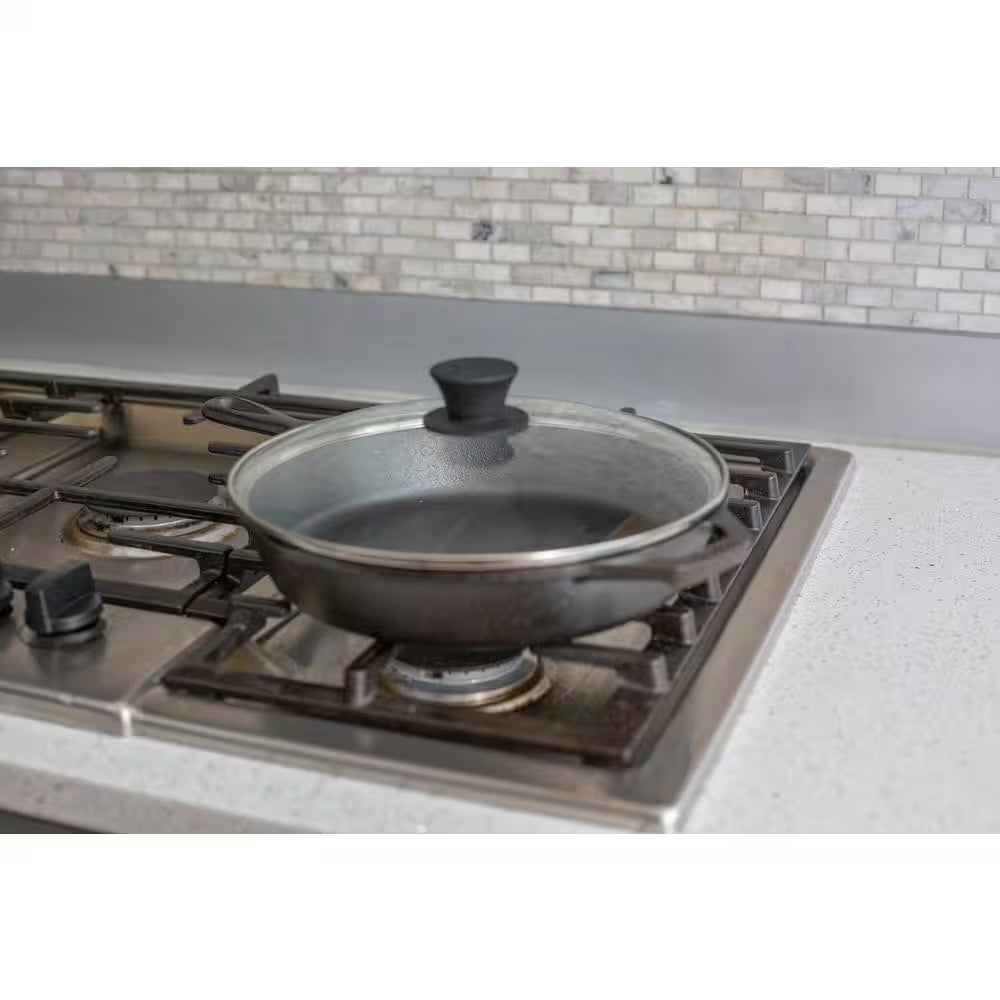 10.25 In. Glass Lid for Cast Iron Skillet
