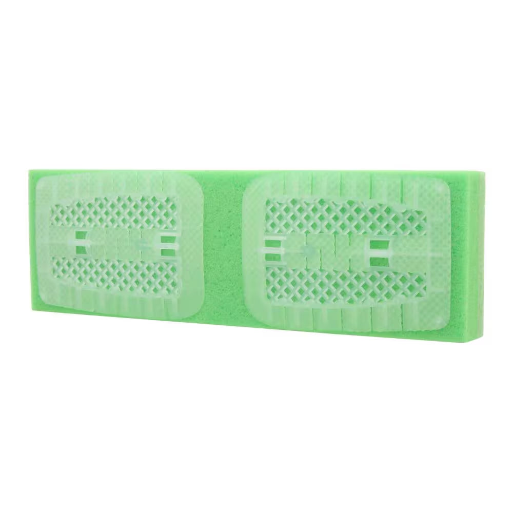 11.25 In. Big Gator Sponge Mop with Scrub Brush Head Refill (2-Pack)