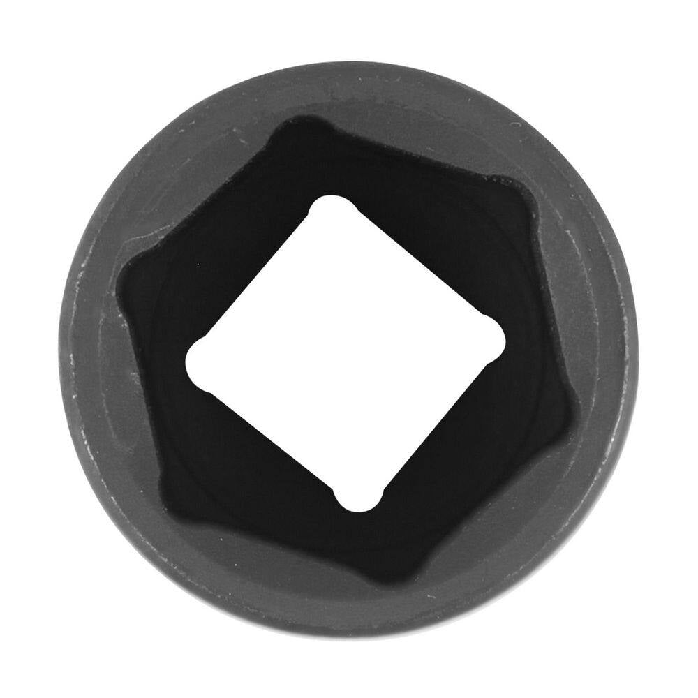 Lug Nut Impact Socket Set, 1/2 In. Drive Metric and SAE 6-Point Flip Socket Set, 4 Total Lug Nut Sizes