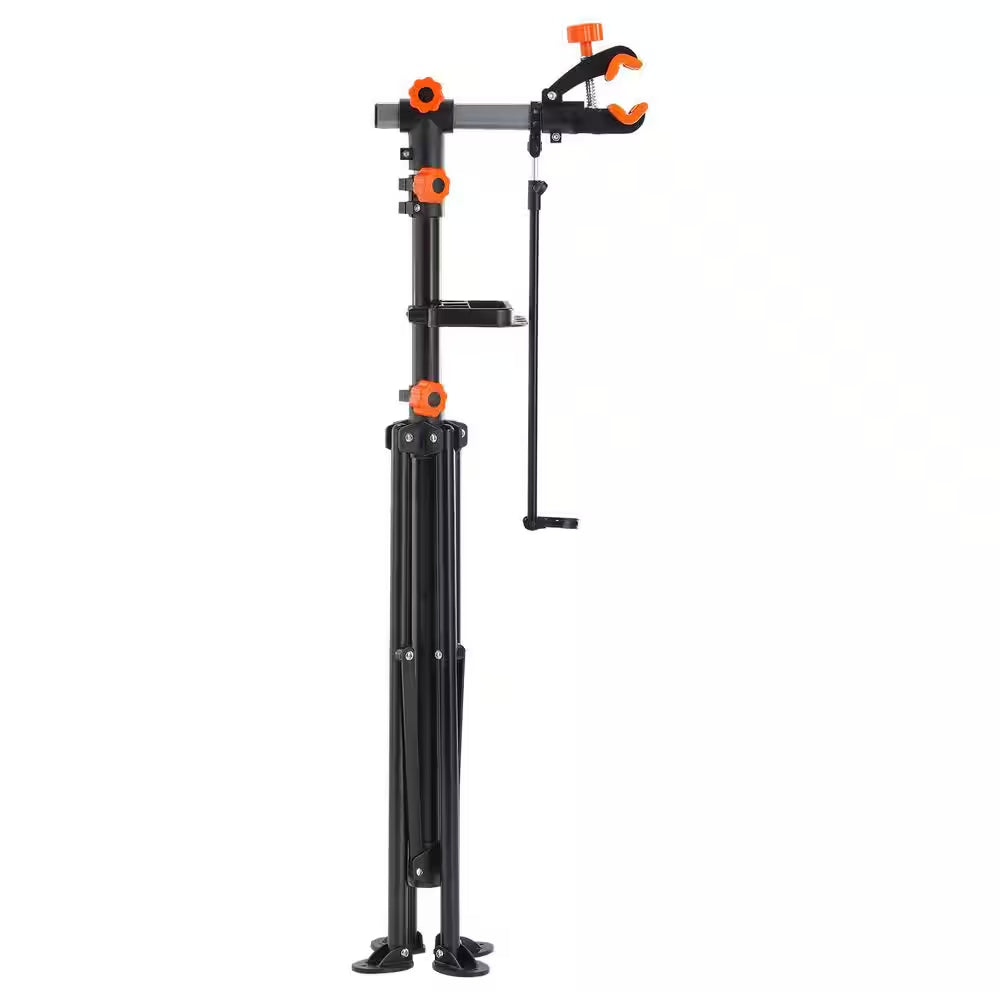 Bike Repair Stand, 80 Lbs. Heavy-Duty Steel Bicycle Repair Stand, Adjustable Height Bike Maintenance Workstand