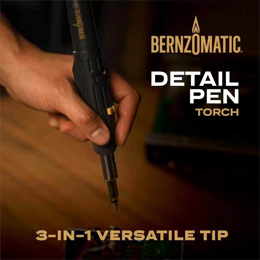 Detail Butane Pen Torch with Soldering Tip