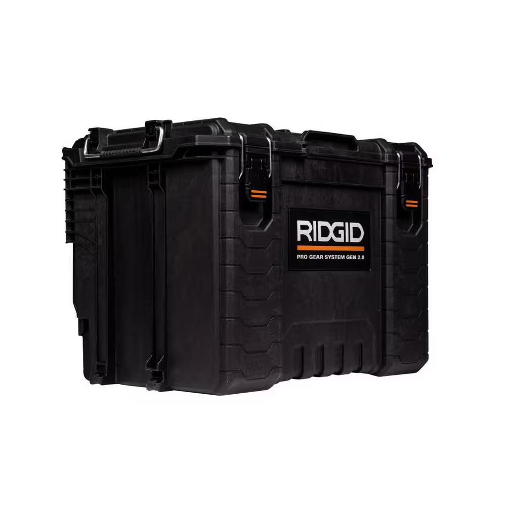 Pro Gear System Gen 2.0 Durable XL 22 In. Stackable Tool Box for Storage and Transporting