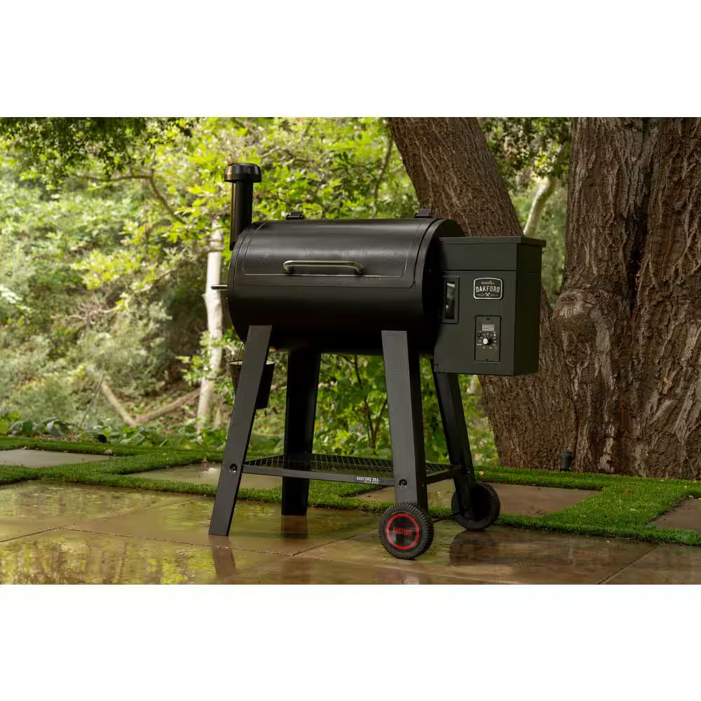 Oakford 36A - 36 In. Pellet Grill Smoker in Black