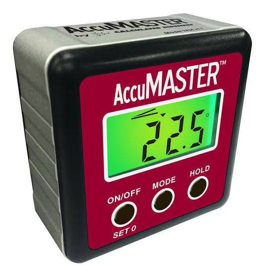 Accumaster 2-In-1 Digital Angle Gauge