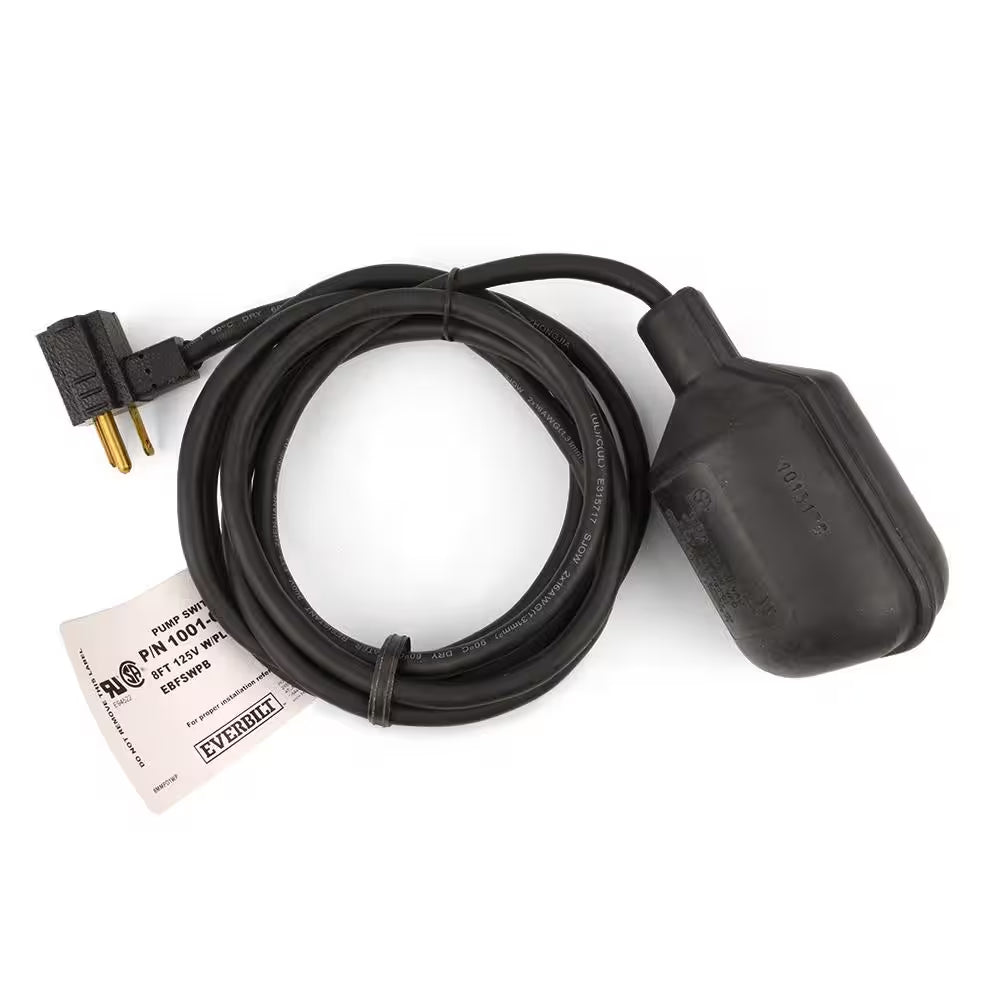 Piggy Back Float Switch for Sump and Sewage Pumps