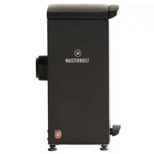 Slow and Cold Smoker Accessory Attachment in Black