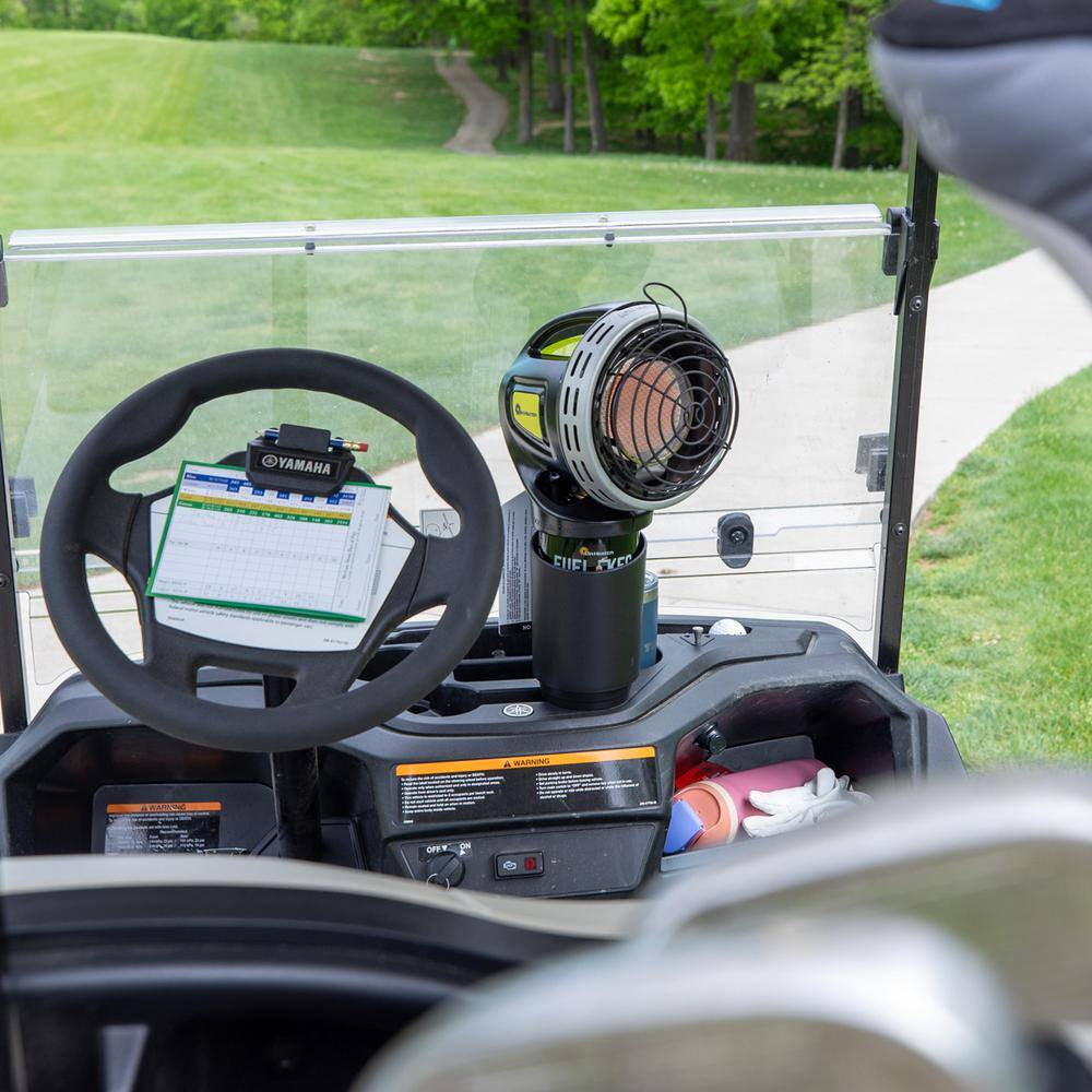 4,000 BTU Radiant Propane Outdoor Golf Cart Heater
