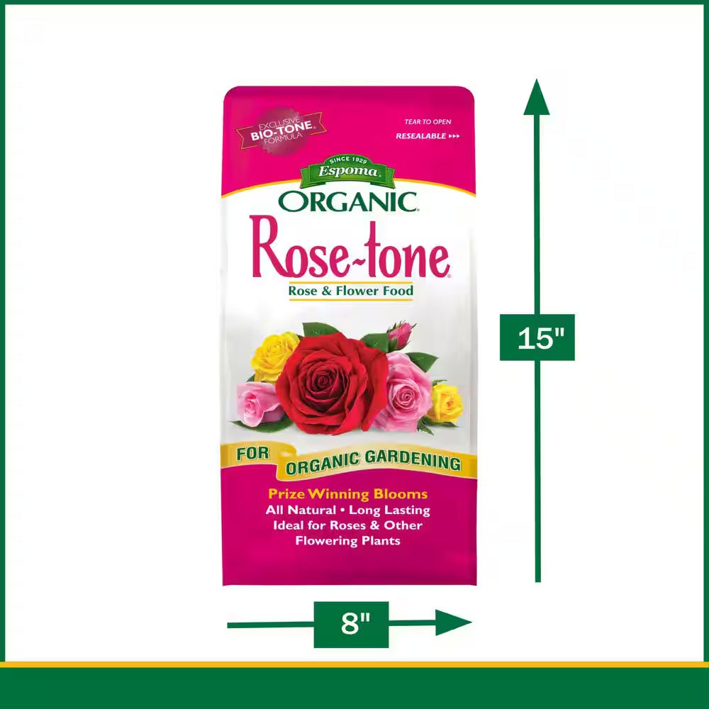8 Lb. Organic Rose Tone Rose Food