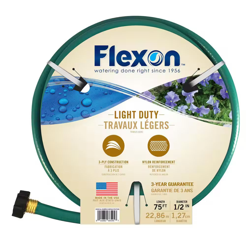 1/2 In. Dia X 75 Ft. Light Duty Garden Hose