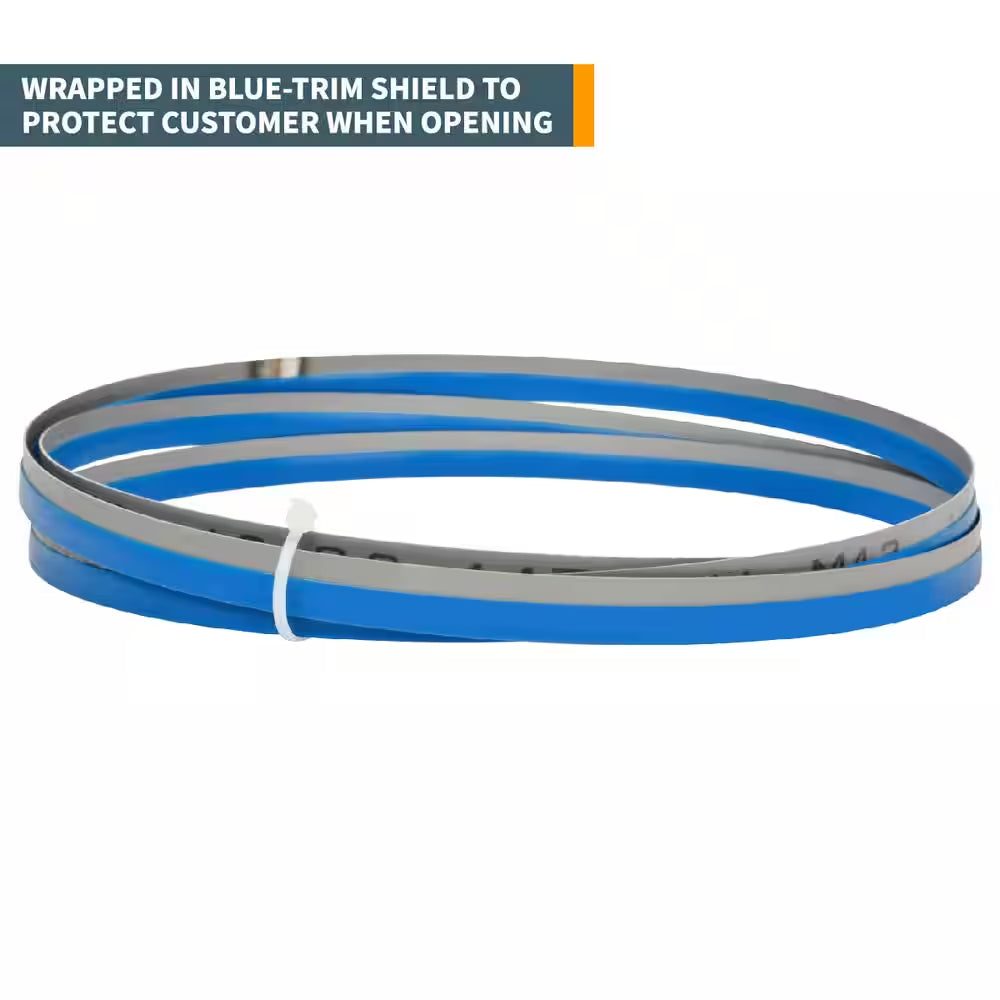 64-1/2 In. X 1/2 In. X 14 TPI Bi-Metal Band Saw Blade for WEN, Delta, Grizzly, JET and Shop Fox Bandsaw