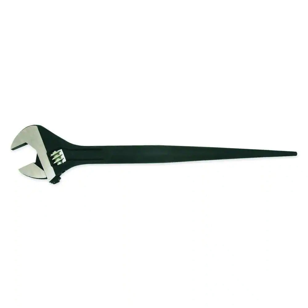 10 In. Black Oxide Adjustable Construction Wrench