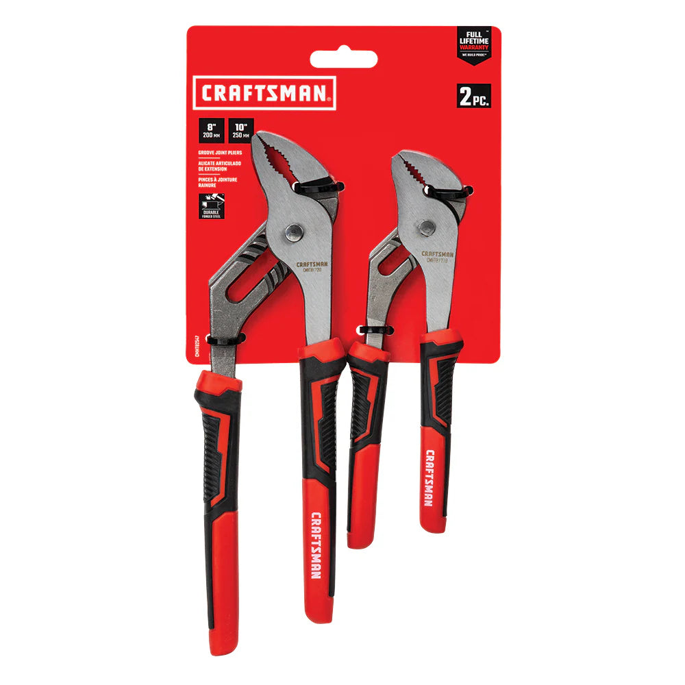 Tongue and Groove Plier Set 2 - Pack