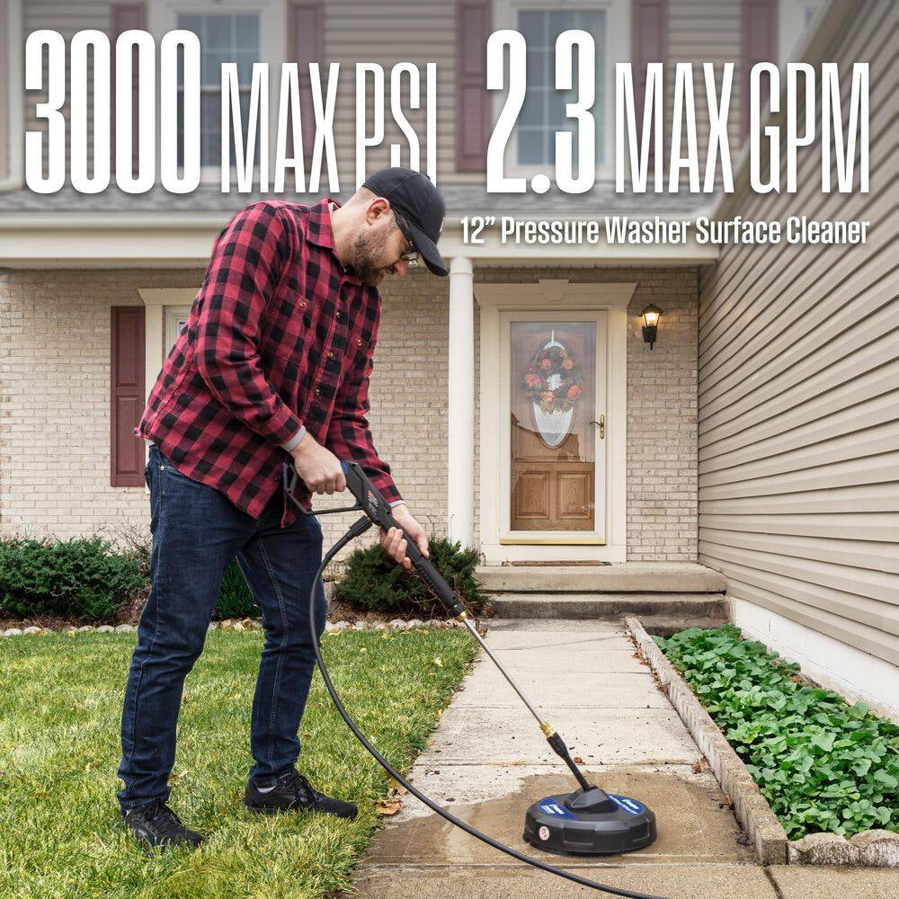 12 In. 3000 PSI Pressure Washer Surface Cleaner