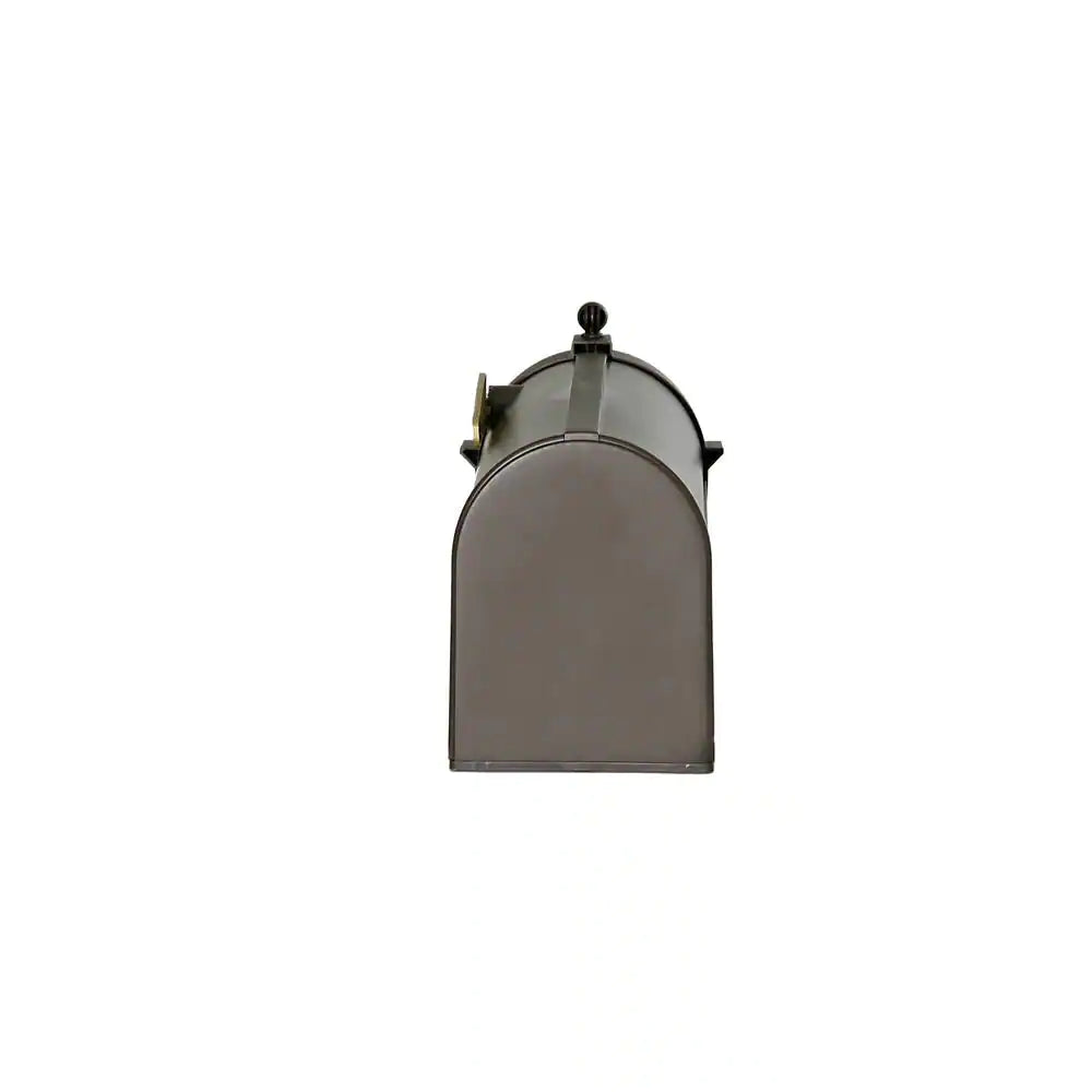 Ambrose Bronze Post Mount Mailbox