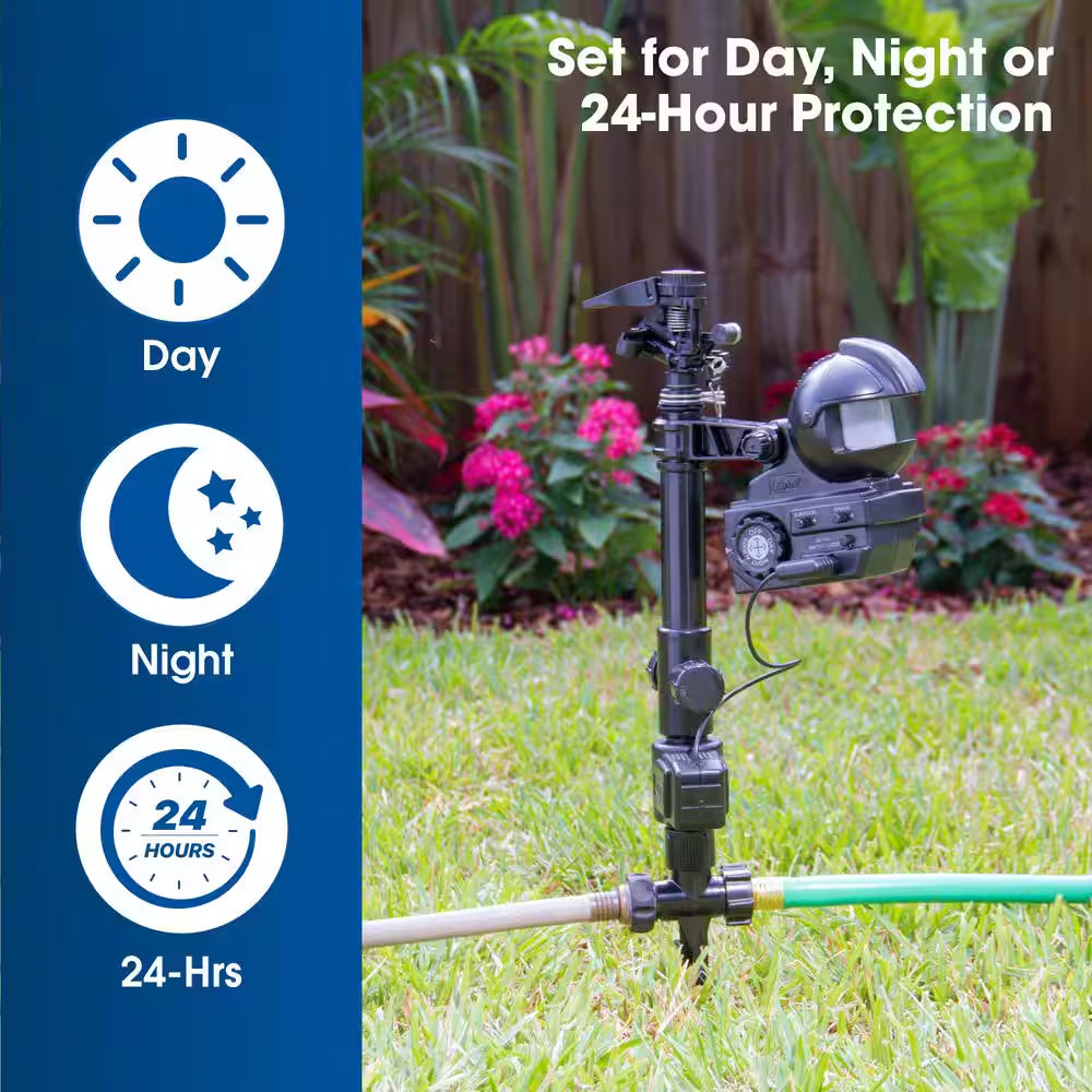 Yard Enforcer Motion Activated Pest Deterrent Sprinkler Decoy