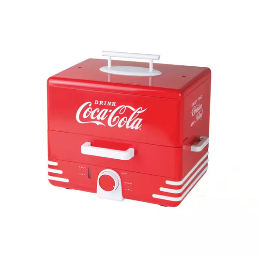 CKHDS206CR Large Coca-Cola Hot Dog Steamer Specialty Grill in Red