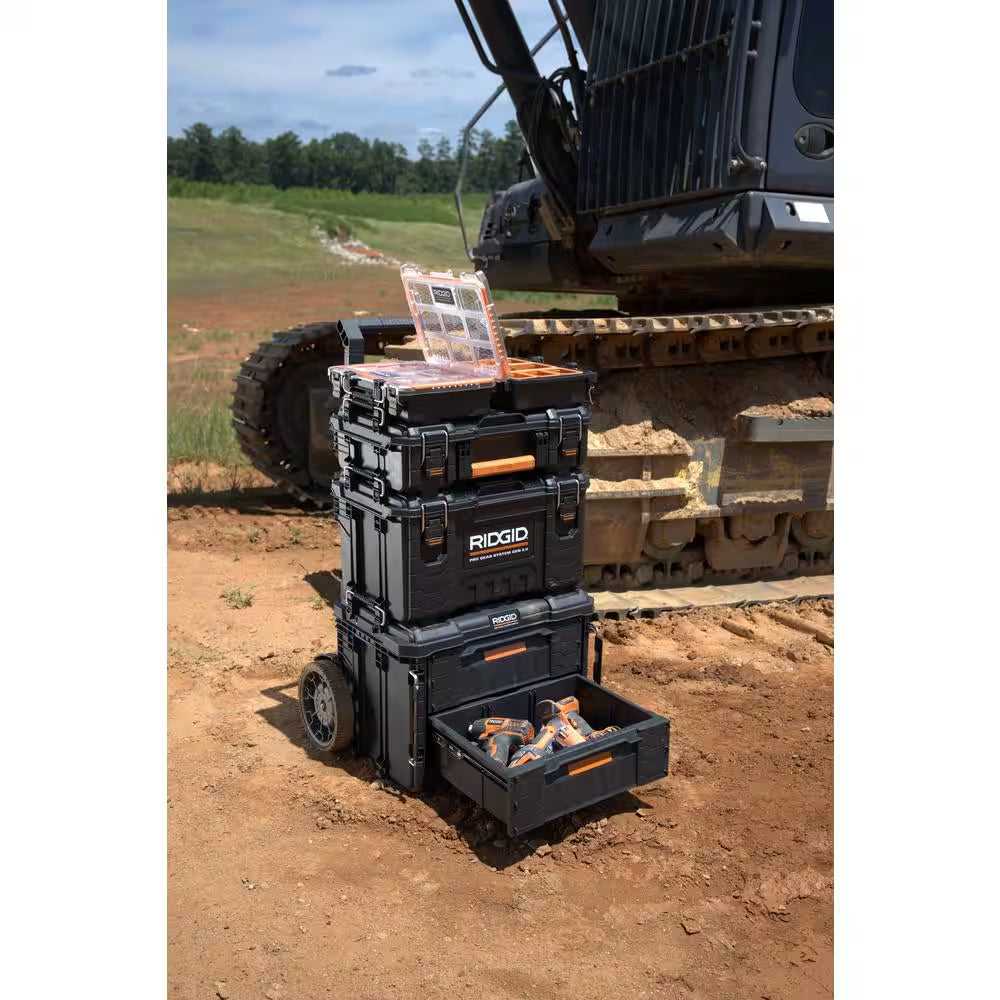 2.0 Pro Gear System 22 In. XL 2 Drawers Modular Tool Box Storage