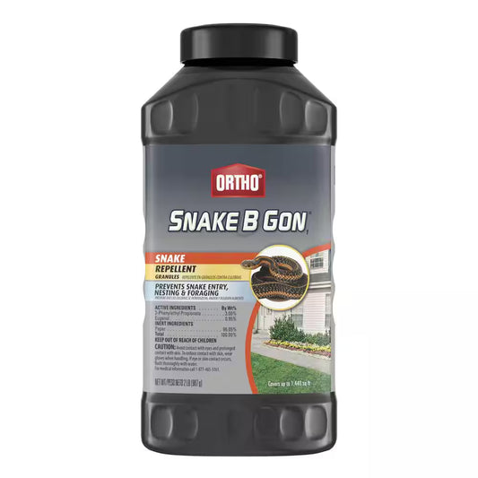 Snake B Gon1-Snake Repellent Granules, No-Stink Formula, Covers up to 1,440 Sq. Ft. 2 Lbs.