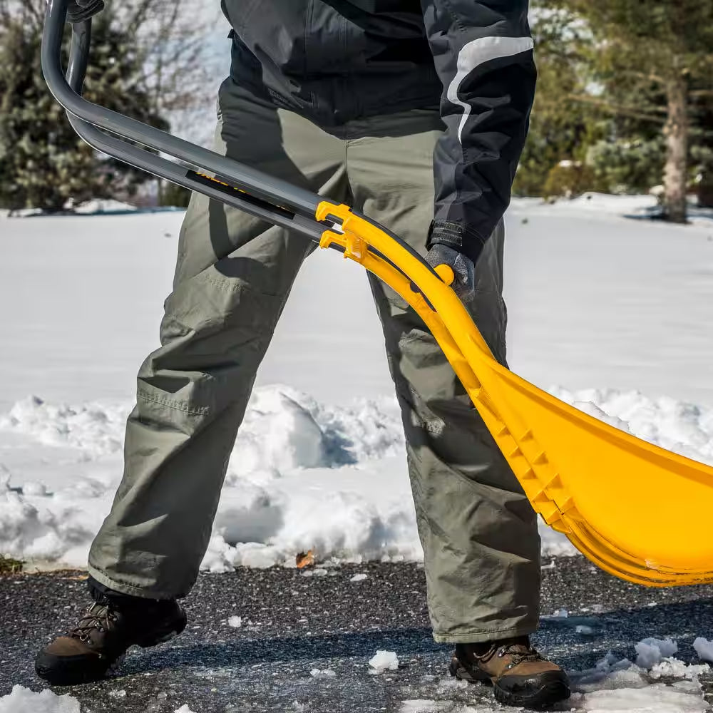 43 In. Aluminum Handle 26 In. Poly Blade Snoboss Snow Shovel