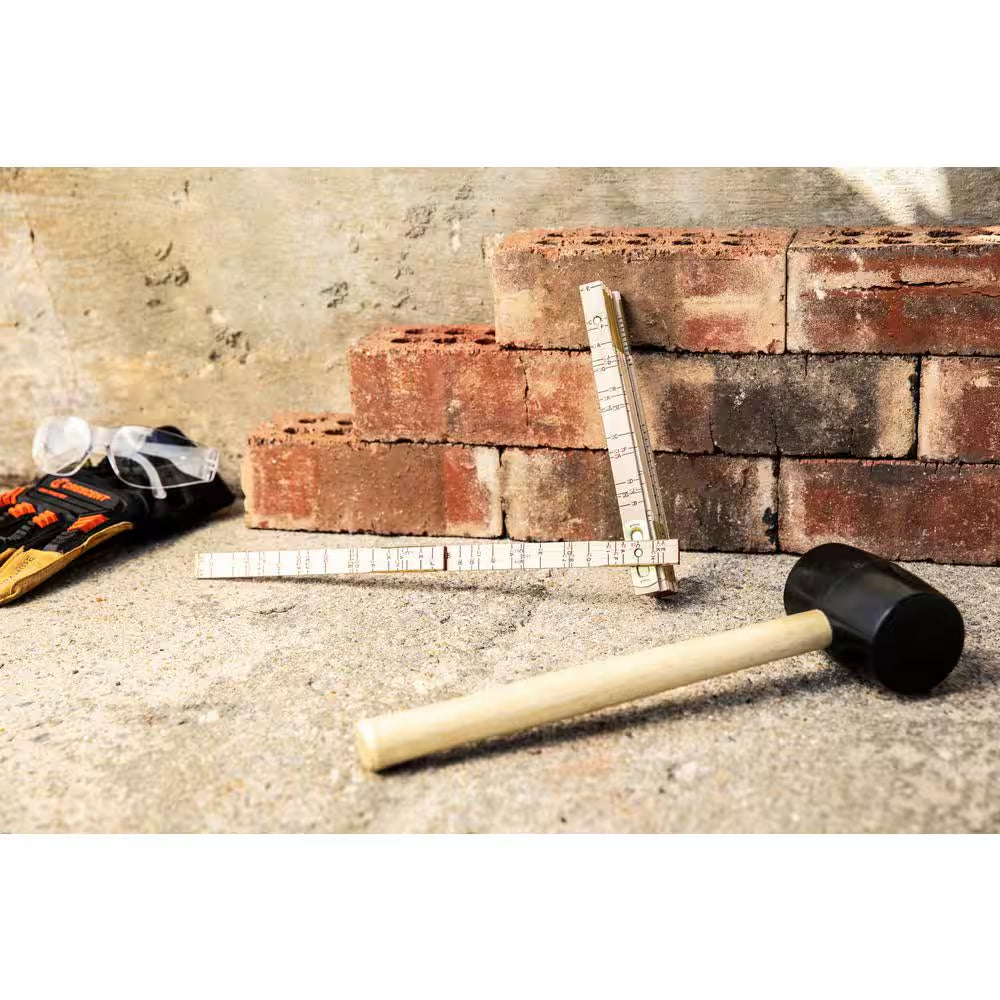 Lufkin 6 Ft. X 5/8 In. Brick Mason Wood Ruler