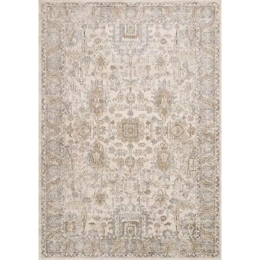 Teagan Ivory/Sand 5 Ft. 3 In. X 7 Ft. 6 In. Traditional Area Rug