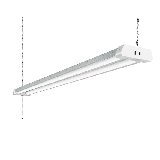 4-Ft 4500 Lumens Gray Daylight LED Linear Garage Shop Light
