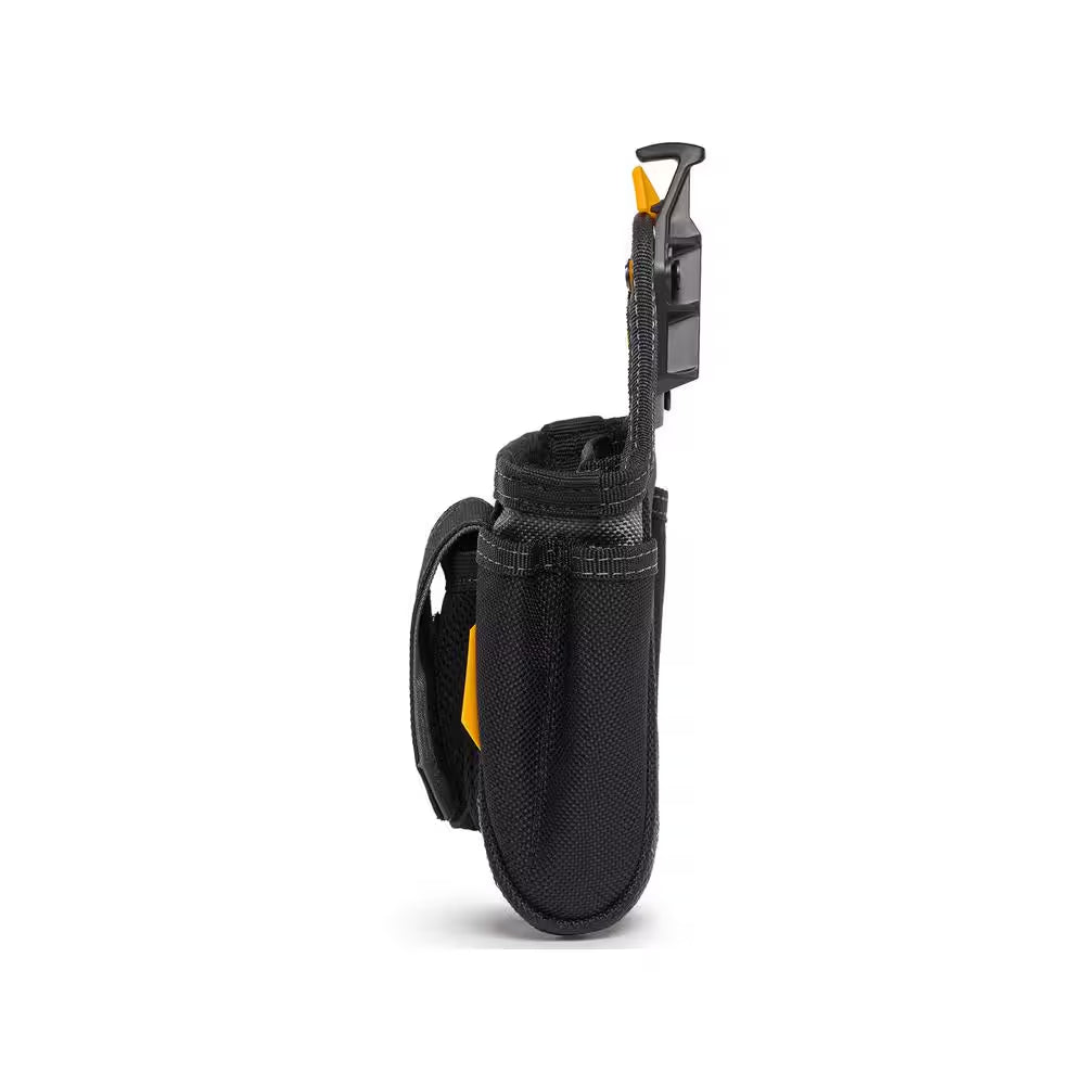 7.5" Warehouse Pouch in Black with 9 Pockets, Heavy Duty Tape Loop and Rugged Reinforced Construction