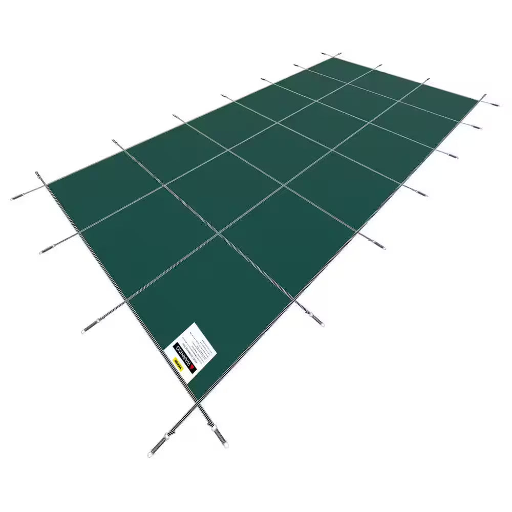 20 Ft. X 40 Ft. Rectangle In-Ground Pool Safety Covers Child Inground Safety Pool Cover for Swimming