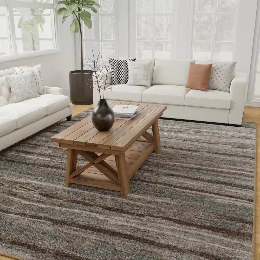 Shoreline Multi 2 Ft. X 7 Ft. Striped Runner Rug