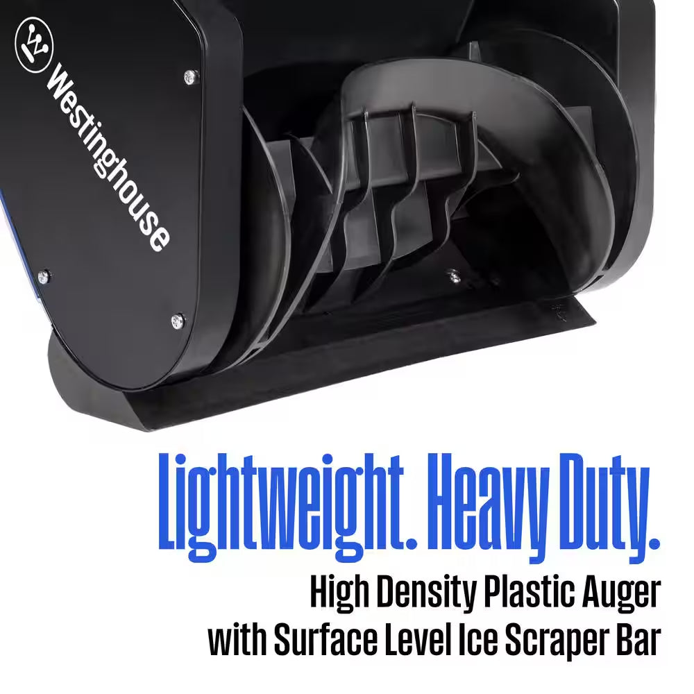 11-In. 120-Volt Electric Corded Snow Shovel with LED Light