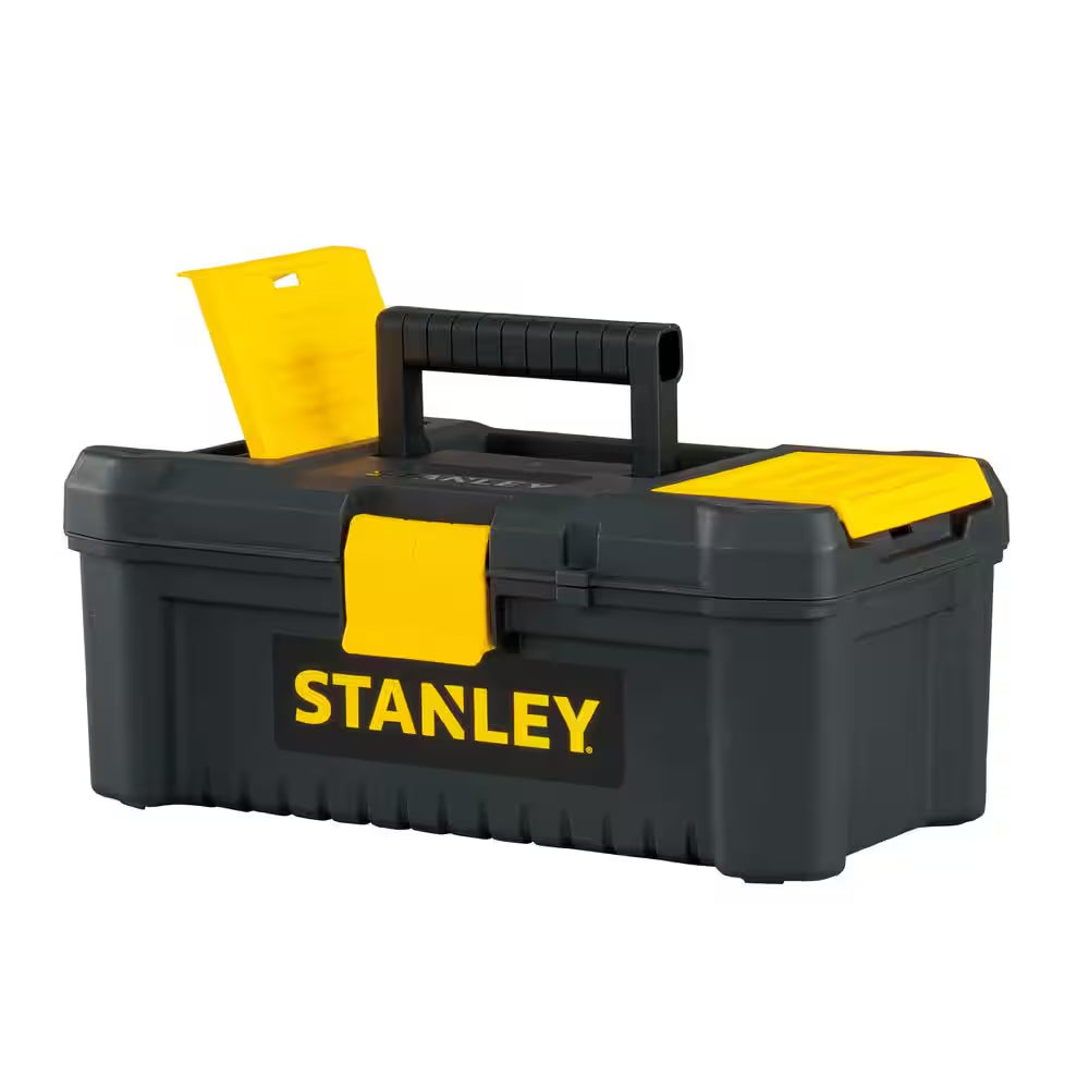 12-1/2 In. 1 Gallon Essential Tool Box with Lid Organizers