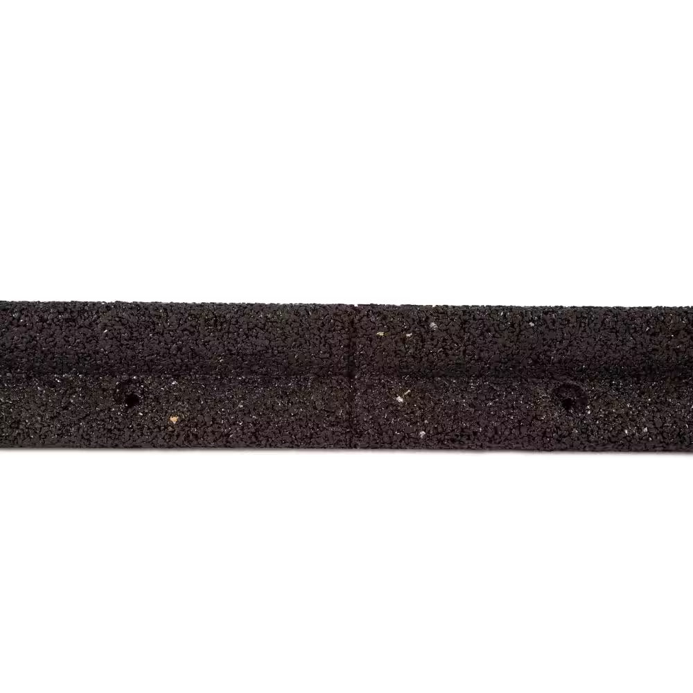 Ecoborder 4 Ft. Black Rubber Landscape Edging (6-Pack)