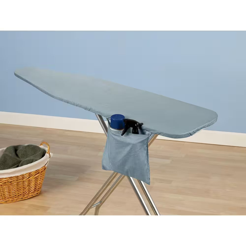 Ultra 100% Cotton Blue Silicone Coated Print Ironing Board Cover and Pad