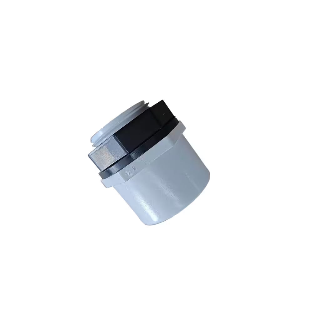 24 In. Plastic round Water Heater Drain Pan with PVC Fitting