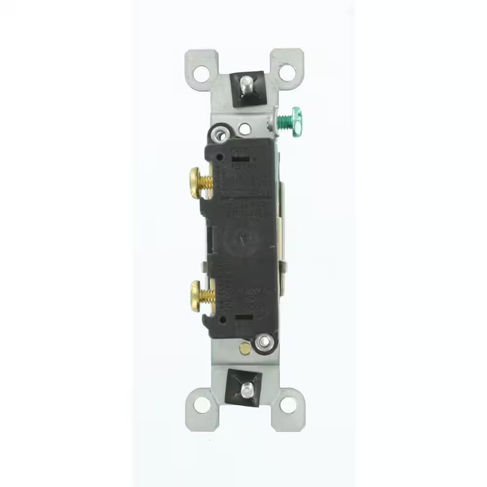 15 Amp Single Pole Switch, Ivory (10-Pack) 1451-2IM