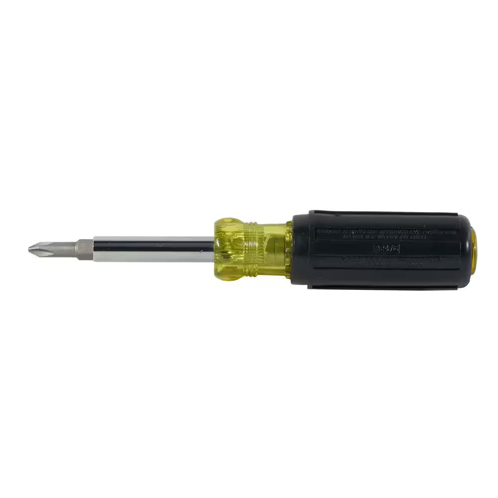 5-In-1 Screwdriver/Nut Driver- Cushion Grip Handle