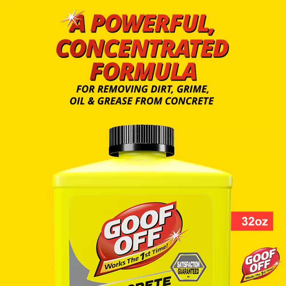 32 Oz. Concrete Cleaner and Oil Stain Remover